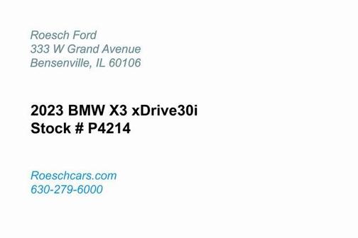 2023 BMW X3 xDrive30i