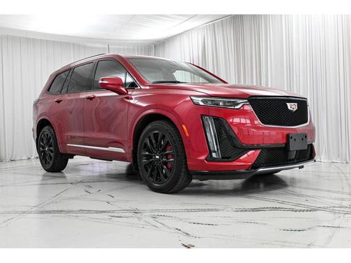 Radiant Red Tintcoat 2023 Cadillac XT6 Sport AWD