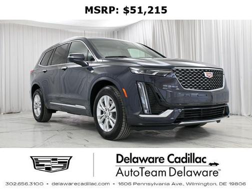 Midnight Sky Metallic 2025 Cadillac XT6 Luxury FWD
