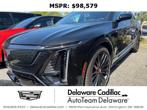 Stellar Black Metallic 2026 Cadillac LYRIQ V Premium
