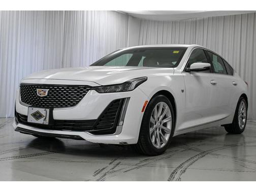 Summit White 2021 Cadillac CT5 Luxury RWD