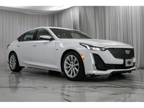 Summit White 2021 Cadillac CT5 Luxury RWD