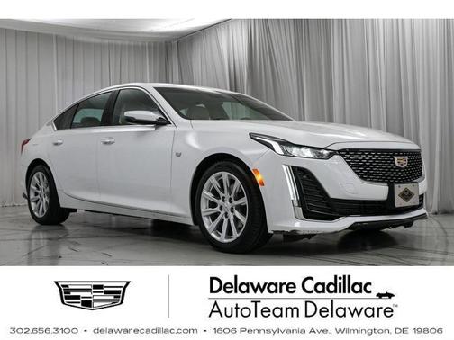 Summit White 2021 Cadillac CT5 Luxury RWD