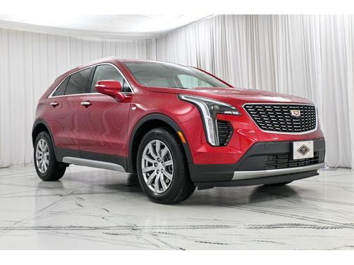 Radiant Red Tintcoat 2023 Cadillac XT4 Premium Luxury