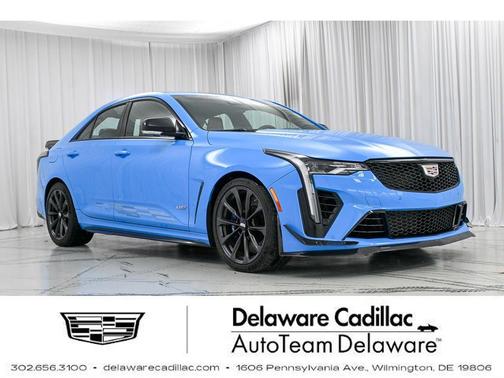 Electric Blue 2023 Cadillac CT4-V V-Series Blackwing
