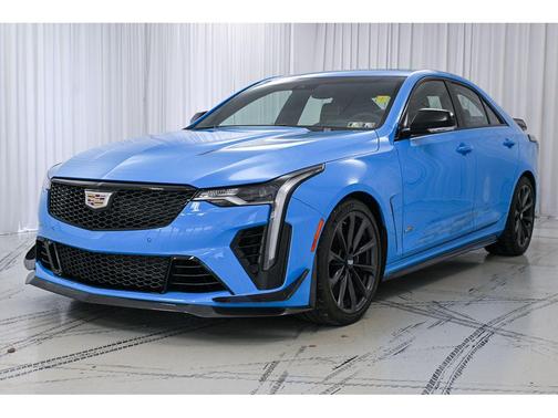 Electric Blue 2023 Cadillac CT4-V V-Series Blackwing