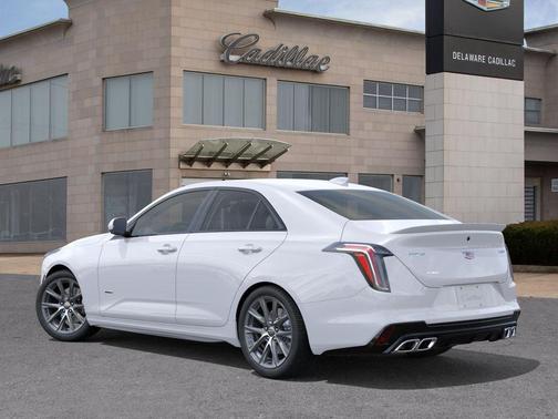Summit White 2026 Cadillac CT4-V V-Series RWD