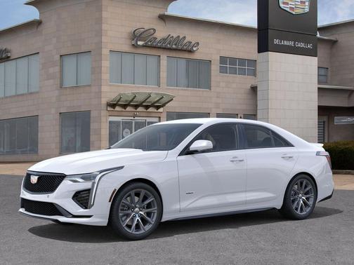 Summit White 2026 Cadillac CT4-V V-Series RWD