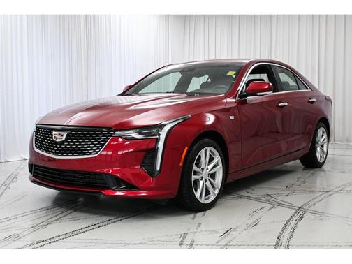 Infrared Tintcoat 2021 Cadillac CT4 Luxury