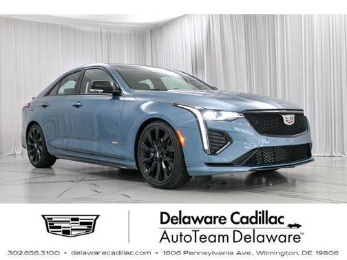 Midnight Steel Metallic 2023 Cadillac CT4-V V-Series