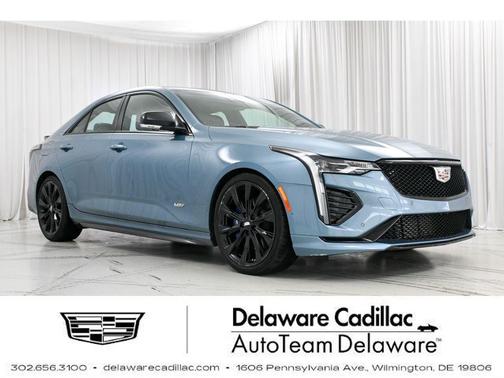 Midnight Steel Metallic 2023 Cadillac CT4-V V-Series
