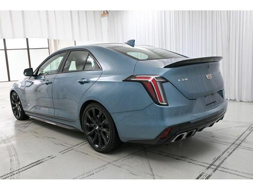 Midnight Steel Metallic 2023 Cadillac CT4-V V-Series