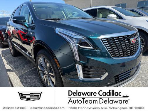 Emerald Lake Metallic 2026 Cadillac XT5 Premium Luxury