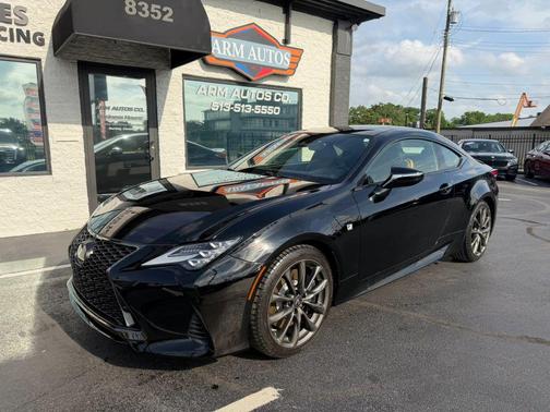 Black 2022 Lexus RC 350 F Sport