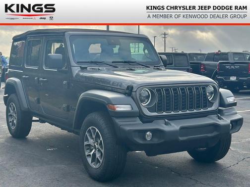 Granite Crystal Metallic Clearcoat 2025 Jeep Wrangler Sport S