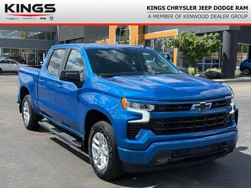 Glacier Blue Metallic 2022 Chevrolet Silverado 1500 RST