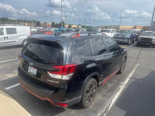 Crystal Black Silica 2020 Subaru Forester Sport