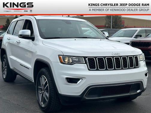 Bright White Clearcoat 2021 Jeep Grand Cherokee Limited