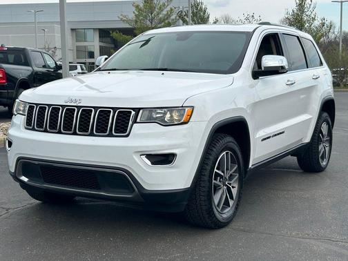 Bright White Clearcoat 2021 Jeep Grand Cherokee Limited