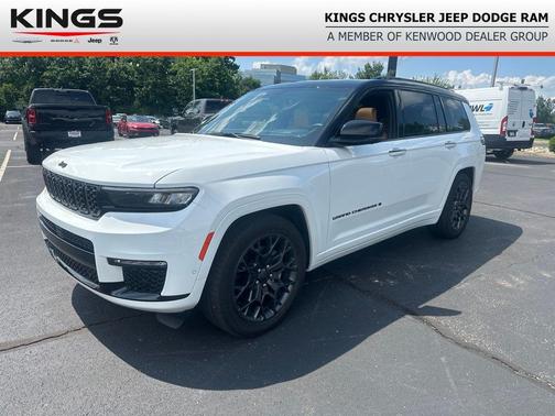 Bright White Clearcoat 2025 Jeep Grand Cherokee L Summit Reserve