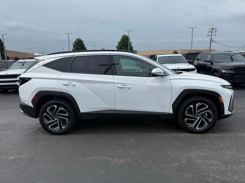 Serenity White Pearl 2025 Hyundai TUCSON Limited