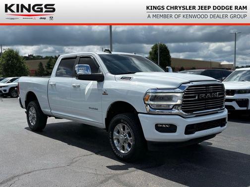 Bright White Clearcoat 2024 RAM 2500 Laramie Crew Cab 4x4 6'4' Box