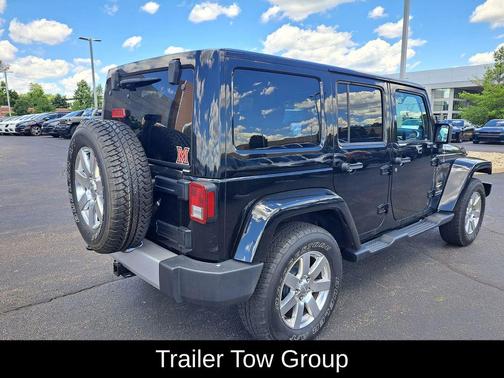 Black Clearcoat 2013 Jeep Wrangler Unlimited Sahara