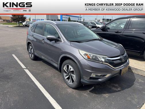 Modern Steel Metallic 2015 Honda CR-V Touring