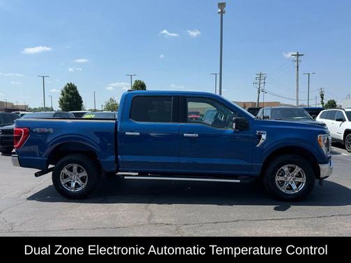 Atlas Blue Metallic 2023 Ford F-150 XLT
