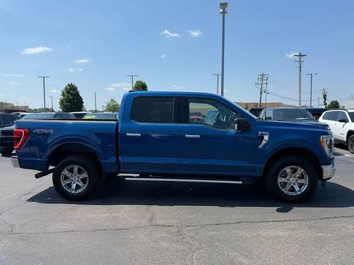 Atlas Blue Metallic 2023 Ford F-150 XLT