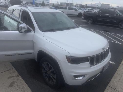 Bright White Clearcoat 2018 Jeep Grand Cherokee Limited