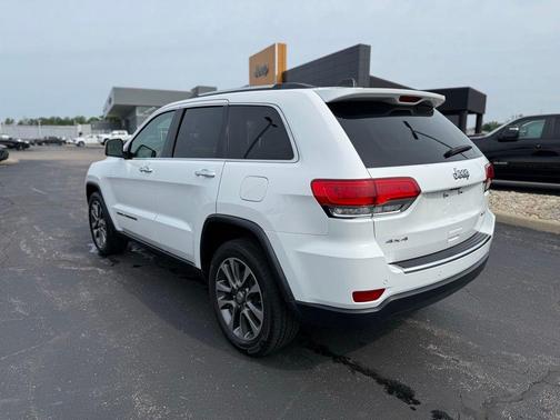 Bright White Clearcoat 2018 Jeep Grand Cherokee Limited