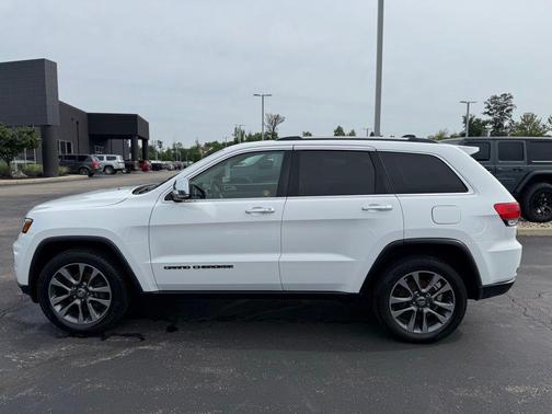 Bright White Clearcoat 2018 Jeep Grand Cherokee Limited