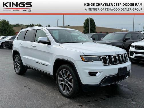 Bright White Clearcoat 2018 Jeep Grand Cherokee Limited