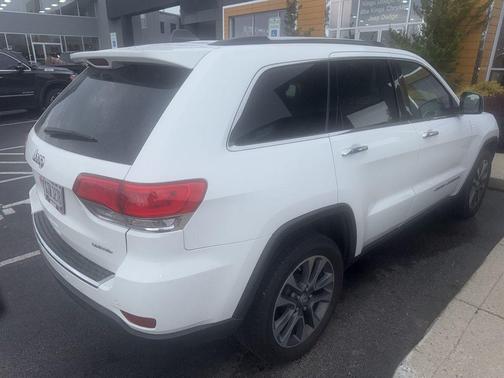 Bright White Clearcoat 2018 Jeep Grand Cherokee Limited