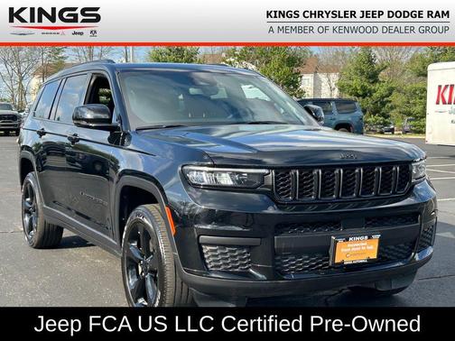 Diamond Black Crystal Pearlcoat 2023 Jeep Grand Cherokee L Altitude