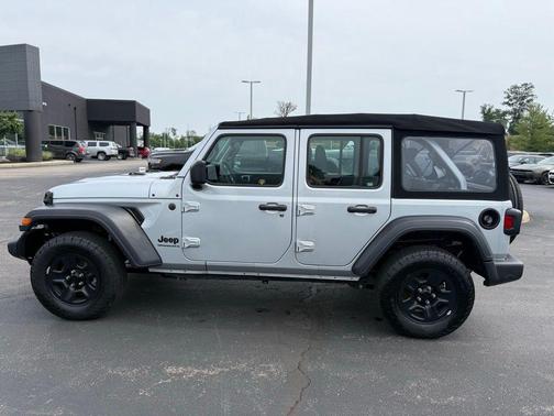 Silver Zynith Clearcoat 2024 Jeep Wrangler Sport