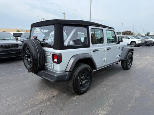 Silver Zynith Clearcoat 2024 Jeep Wrangler Sport