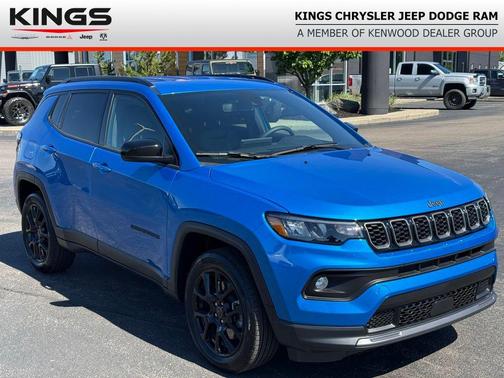 Hydro Blue Pearlcoat 2025 Jeep Compass Latitude