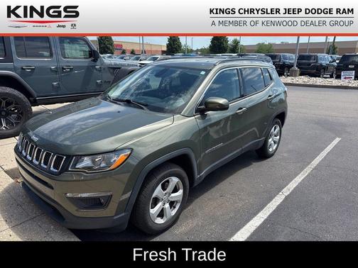 Olive Green Pearlcoat 2018 Jeep Compass Latitude