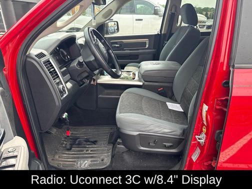 Flame Red Clearcoat 2017 RAM 1500 Big Horn