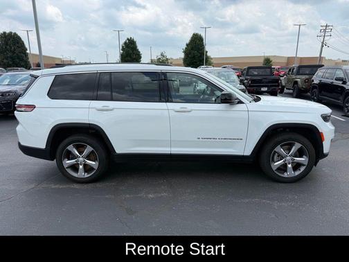 Bright White Clearcoat 2022 Jeep Grand Cherokee L Limited