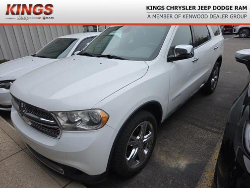 Bright White Clearcoat 2013 Dodge Durango Citadel