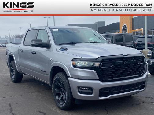 Billet Silver Metallic Clearcoat 2026 RAM 1500 Big Horn/Lone Star