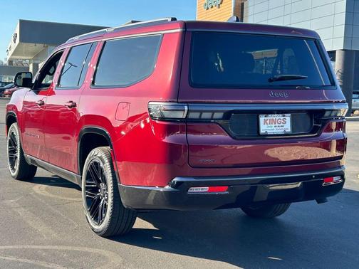 Velvet Red Pearlcoat 2026 Jeep Grand Wagoneer L Limited Reserve 4x4