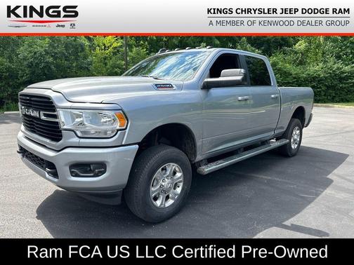 Billet Silver Metallic Clearcoat 2021 RAM 2500 Big Horn Crew Cab 4x4 6'4' Box