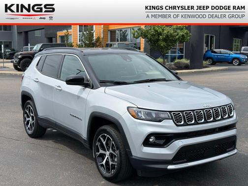 Silver Zynith Metallic Clearcoat 2024 Jeep Compass Limited