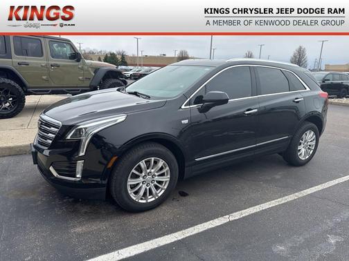 Stellar Black Metallic 2017 Cadillac XT5 Base