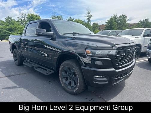 Diamond Black Crystal Pearlcoat 2025 RAM 1500 Big Horn/Lone Star
