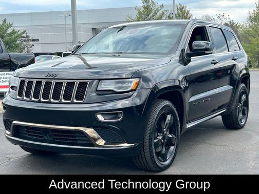 Brilliant Black Crystal Pearlcoat 2016 Jeep Grand Cherokee High Altitude